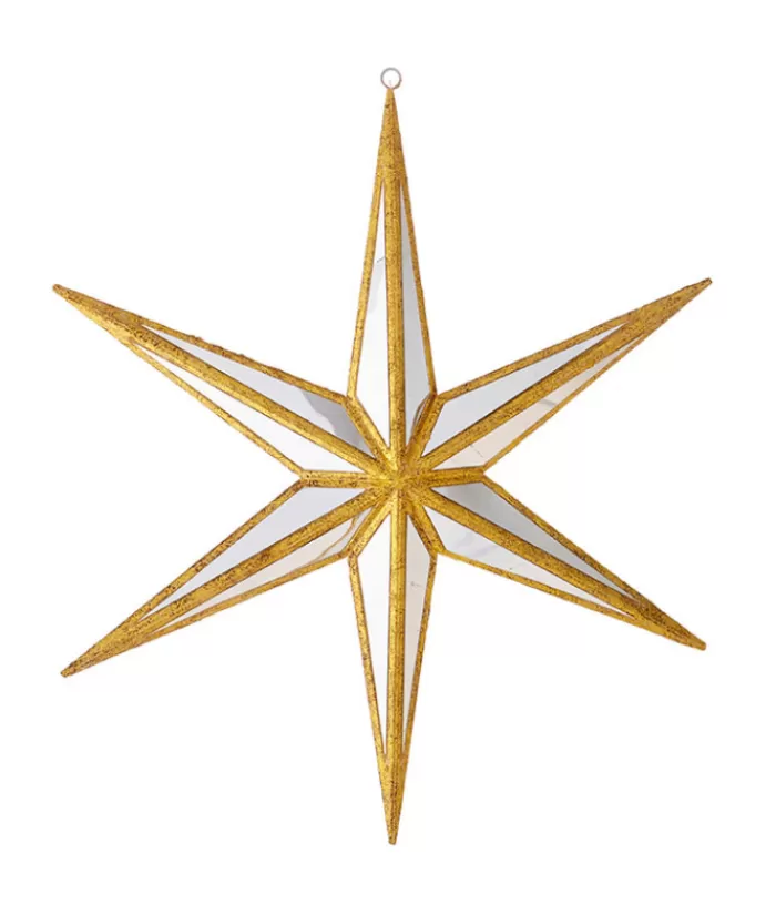 Outlet 12"Mirrored Star Seasons Of Elegance