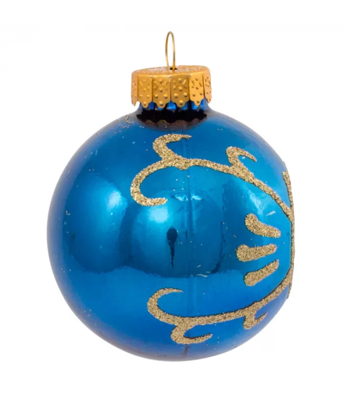 Sale 60Mm Multicolored Glass Reflector Ornaments Miscellaneous