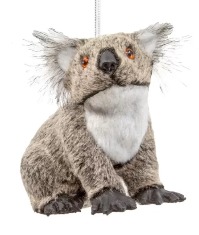 Flash Sale An Australian Visitor For Your Tree, A Furry Koala Bear Ornament. Animals
