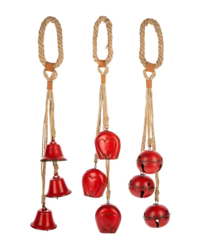 Fashion Home Decor, Red Bell Door Hanger Bells