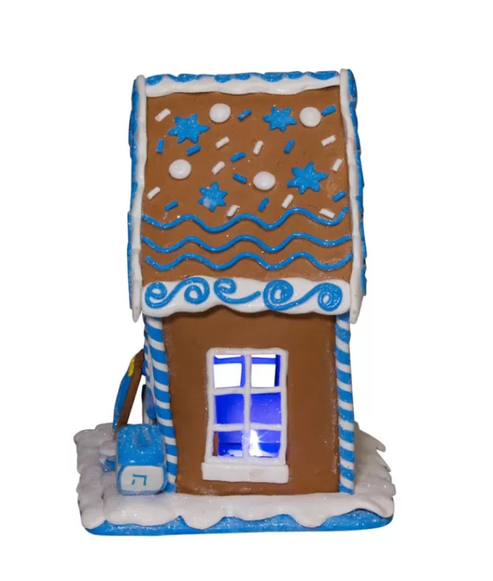 Online Home Decoration, Hanukka Home, Measures 7 Inches, Led Illumination Hanukkah