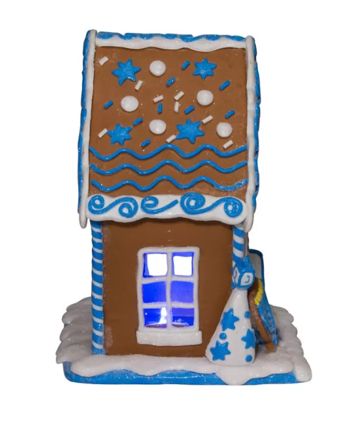 Online Home Decoration, Hanukka Home, Measures 7 Inches, Led Illumination Hanukkah