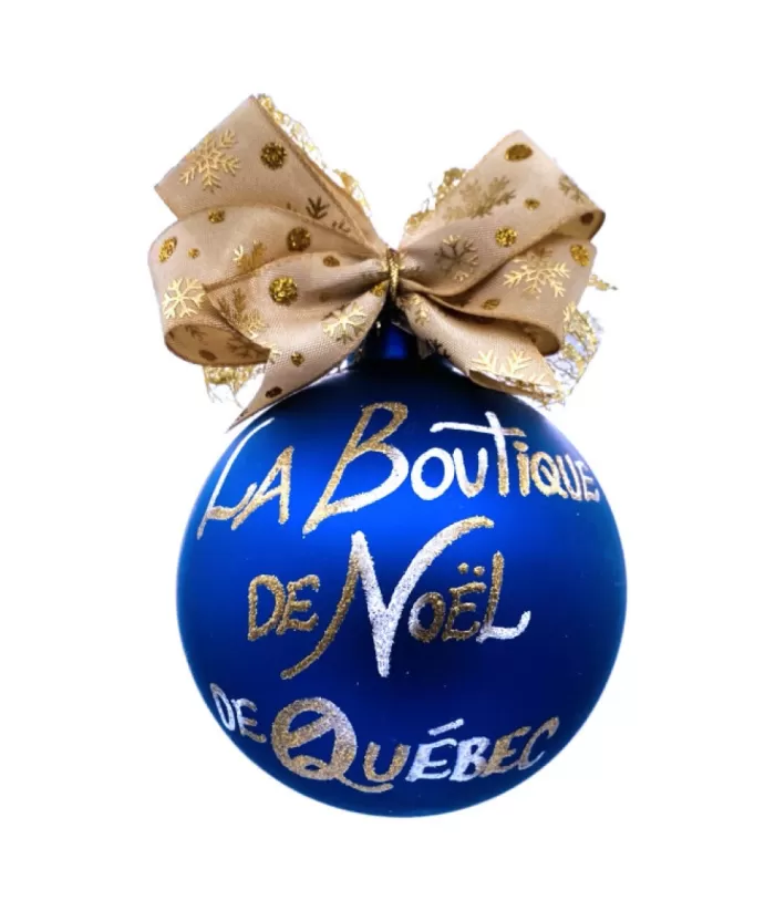Boutique de Noël Collections*Limited Edition "La Boutique De Noel De Quebec" Glass Ornament