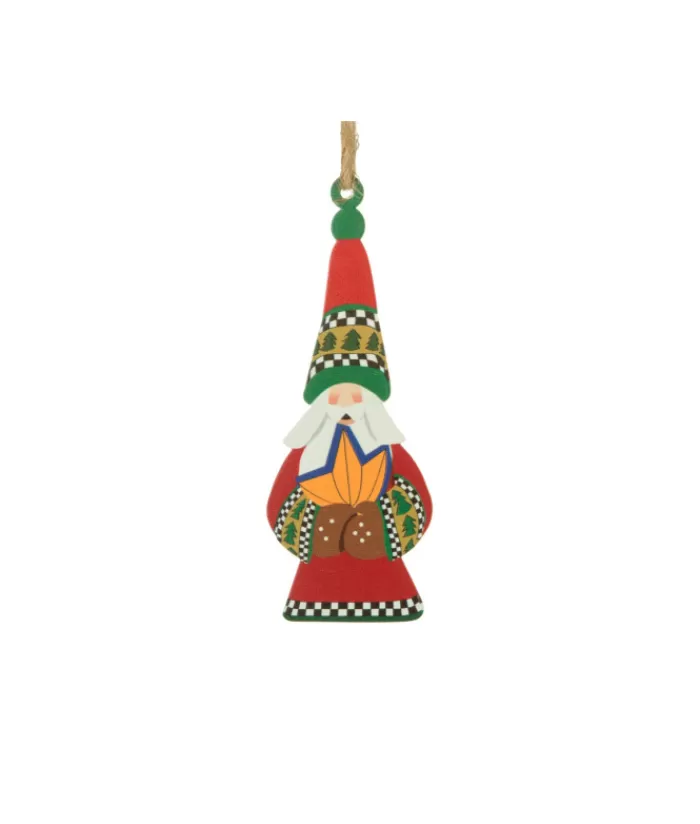 Fashion Ornament, Santa, Holding North Star, Souvenir Of Canada. Souvenirs Ornaments