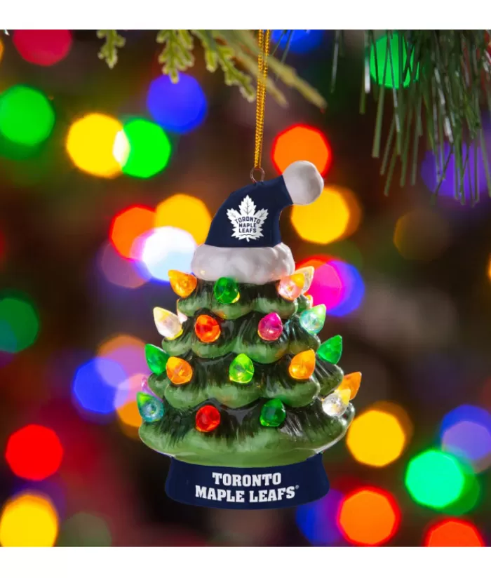 Hot Ornament, Xmas Tree Shaped Decoration With Led Sports