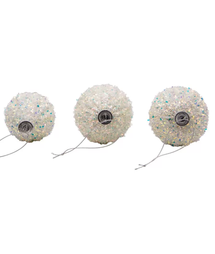 Sale Round, Onion And Filial Style Silver Ball Ornaments, 80Mm Miscellaneous