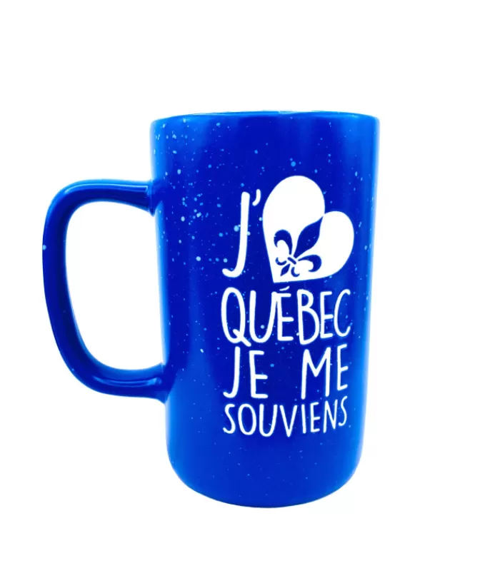 Cheap Souvenir Mug, Fleur De Lys And J'Aime Quebec Motto, Je Me Souviens Tableware Souvenirs