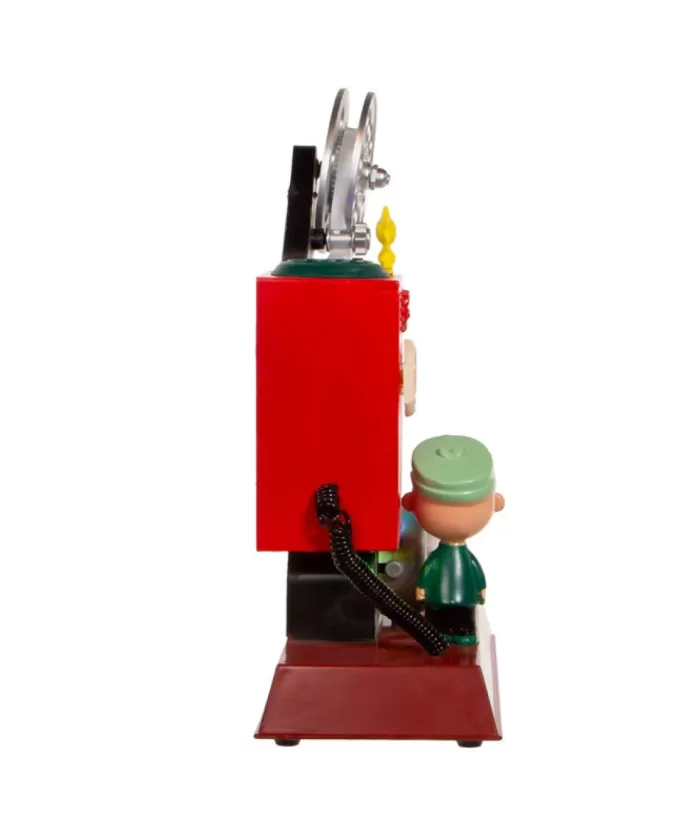Boutique de Noël Movies And Series*Table Decor, "Peanuts" Film Projector, Led