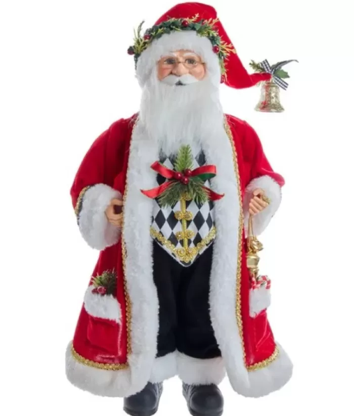 Boutique de Noël Santa'S Workshop*Table Ornament, Vintage Style Santa