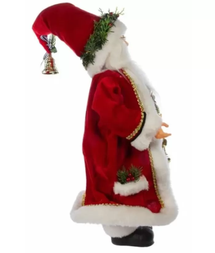 Boutique de Noël Santa'S Workshop*Table Ornament, Vintage Style Santa
