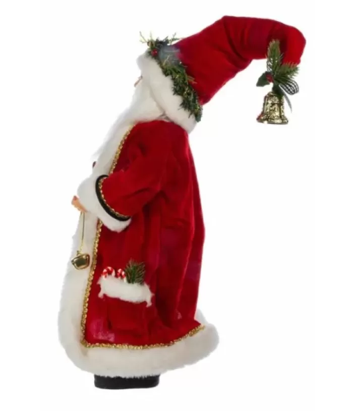 Boutique de Noël Santa'S Workshop*Table Ornament, Vintage Style Santa