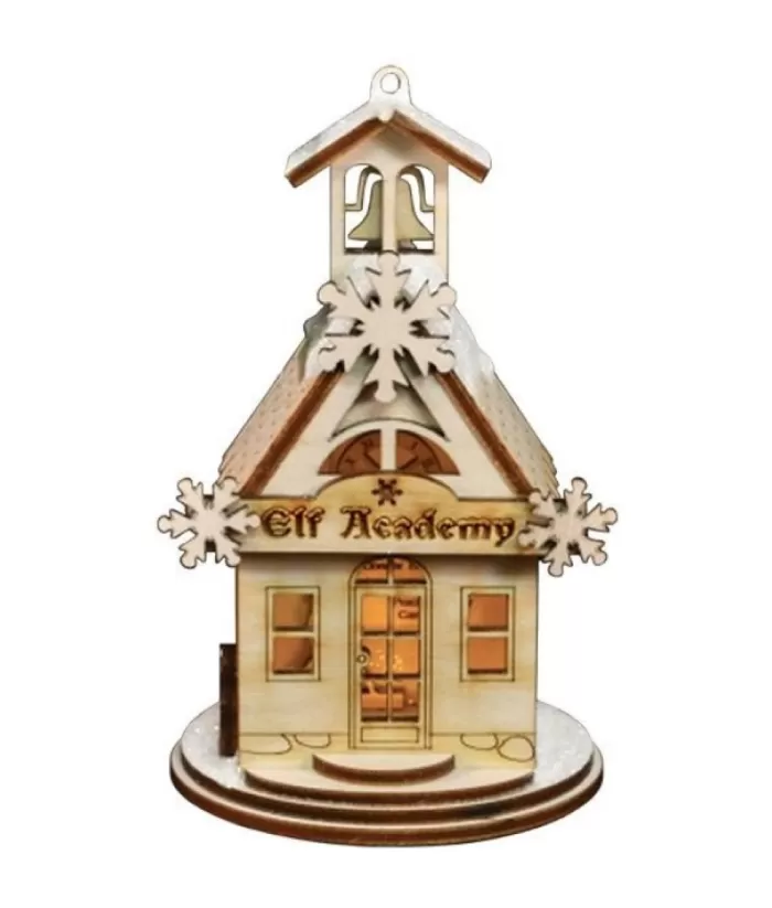 Boutique de Noël Rustic*Table Piece, Elf Academy