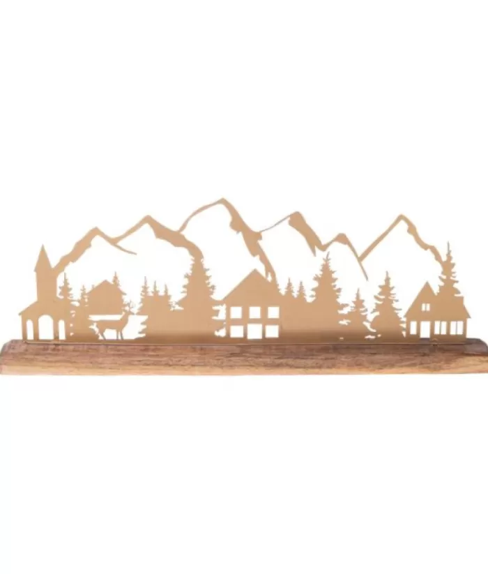Boutique de Noël Nordic Villages*Table Piece, Ornament, Nordic Villages, Mountain Village Scene