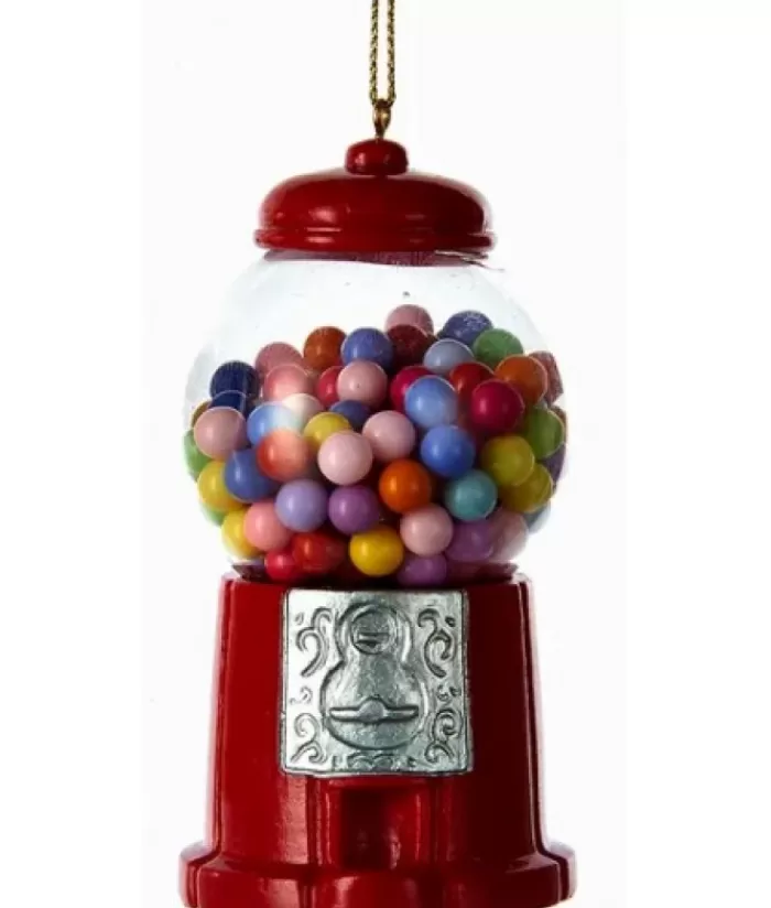 Discount Tree Decoration, 3", Red Bubble Gum Machine Foody & Drinks
